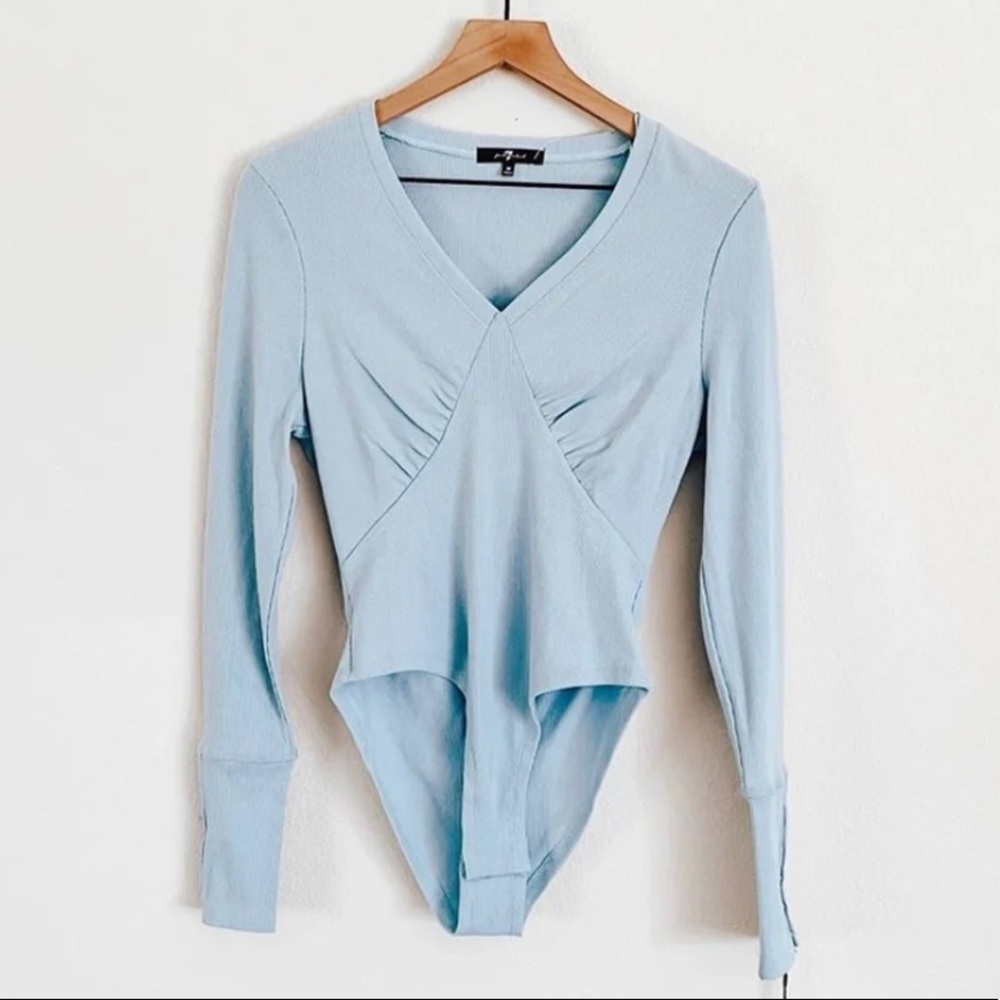 NWT 7 For All Mankind Ribbed Bodysuit*